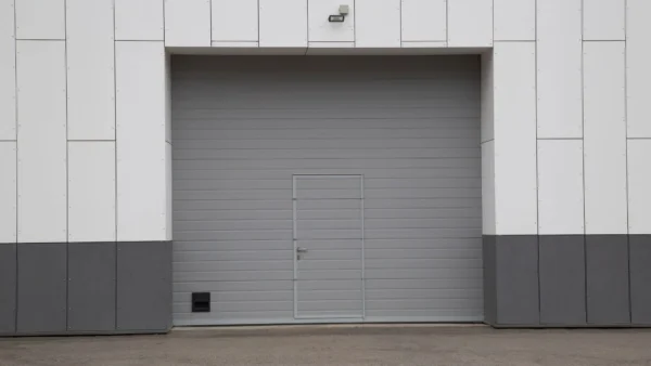 Roller Shutter with Door