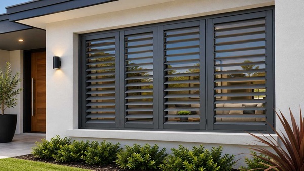 Why Aluminium Plantation Shutters Are Perfect for Outdoor Areas